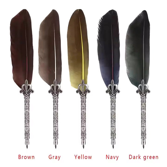 Fjäderpenna + Bläck