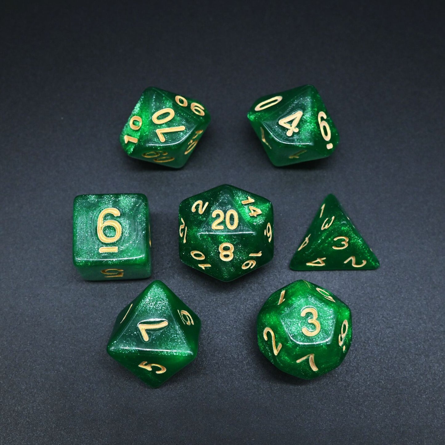 Starry Series - RPG-set med 7 tärningar