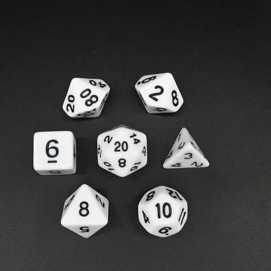 Solid Series - Set med 7 RPG-tärningar