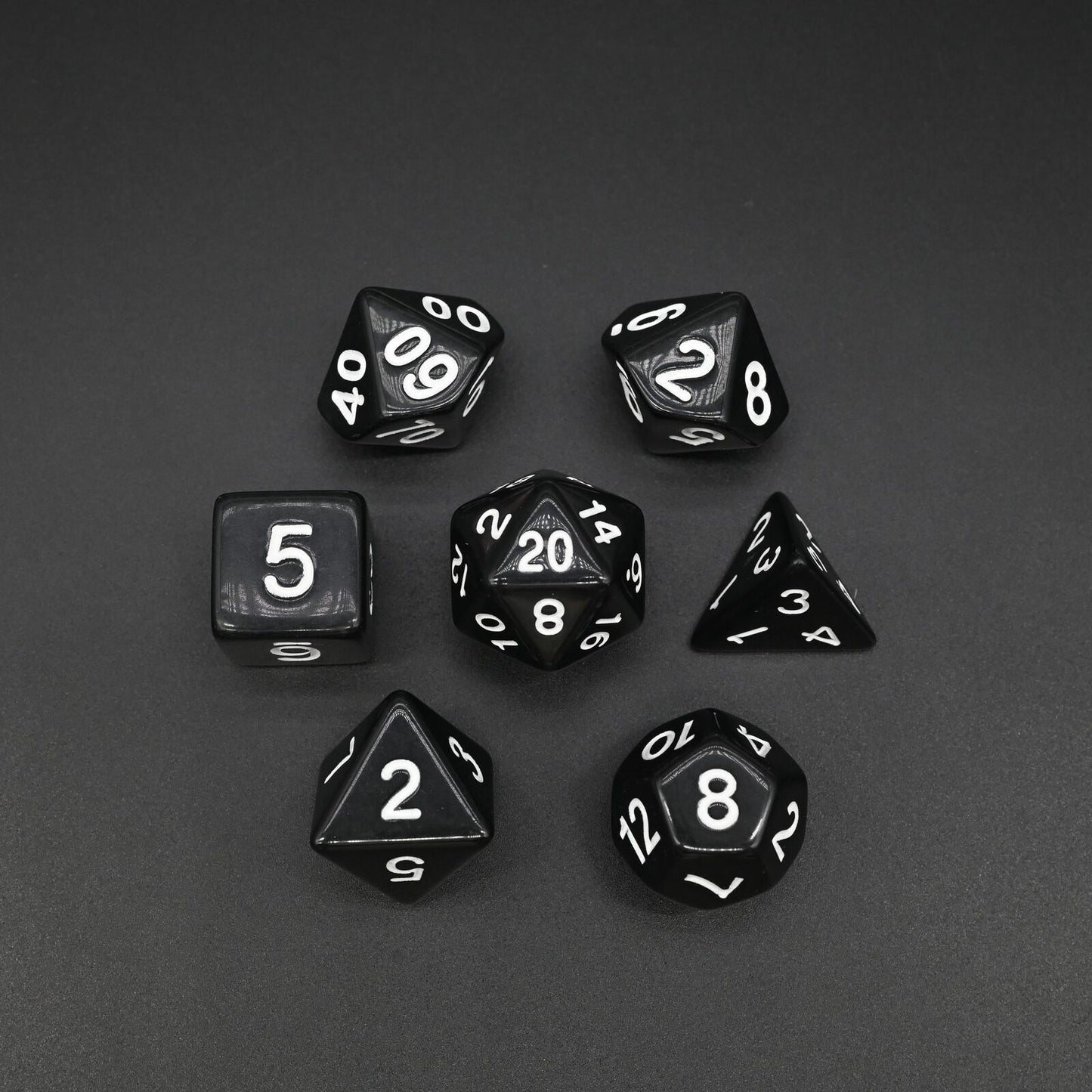 Solid Series - Set med 7 RPG-tärningar