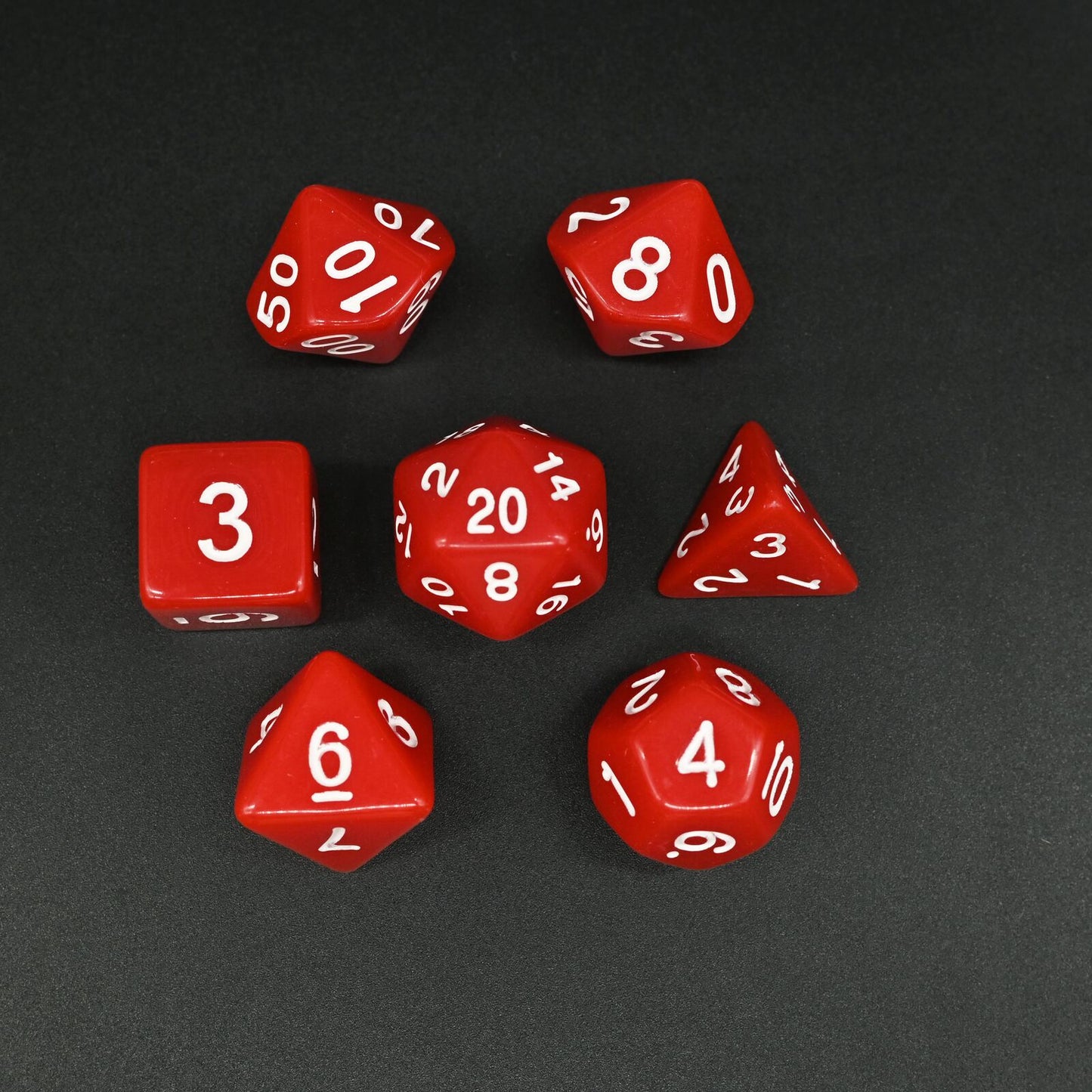 Solid Series - Set med 7 RPG-tärningar