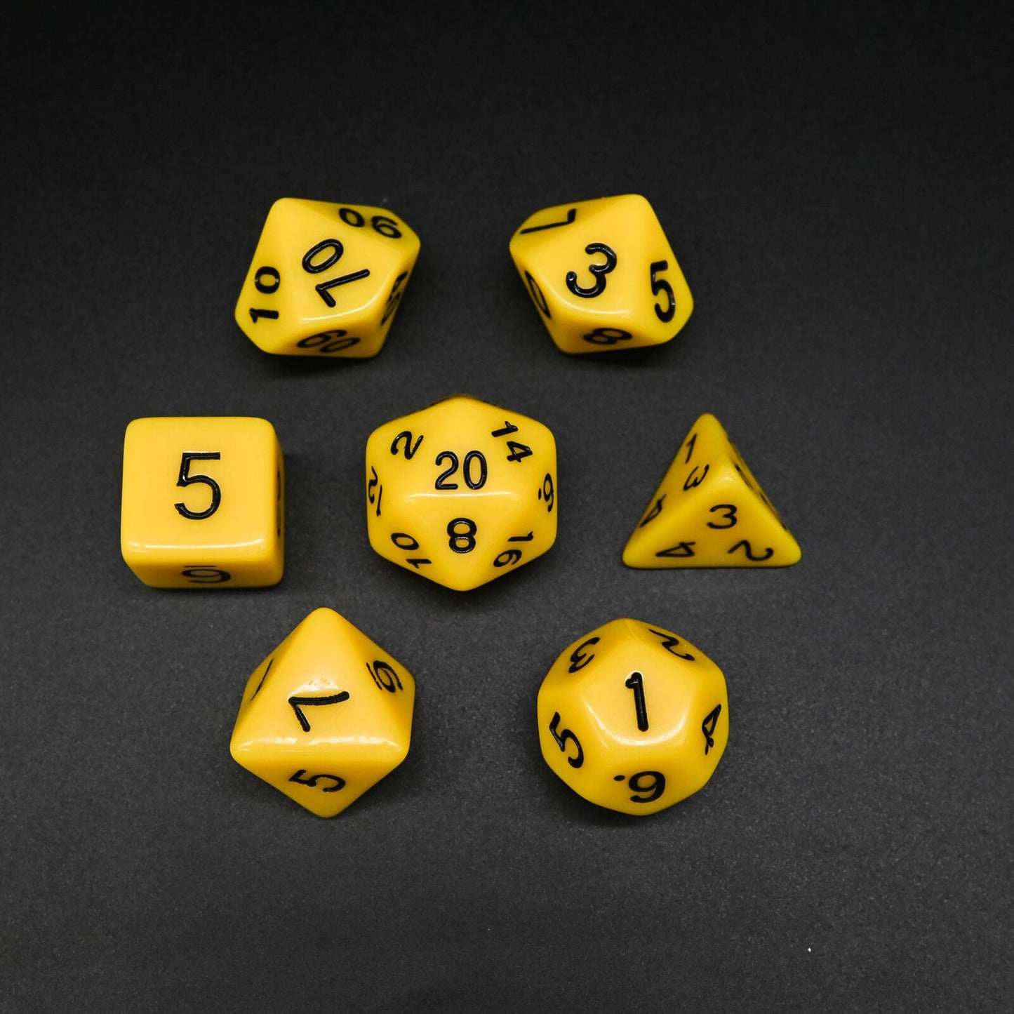 Solid Series - Set med 7 RPG-tärningar