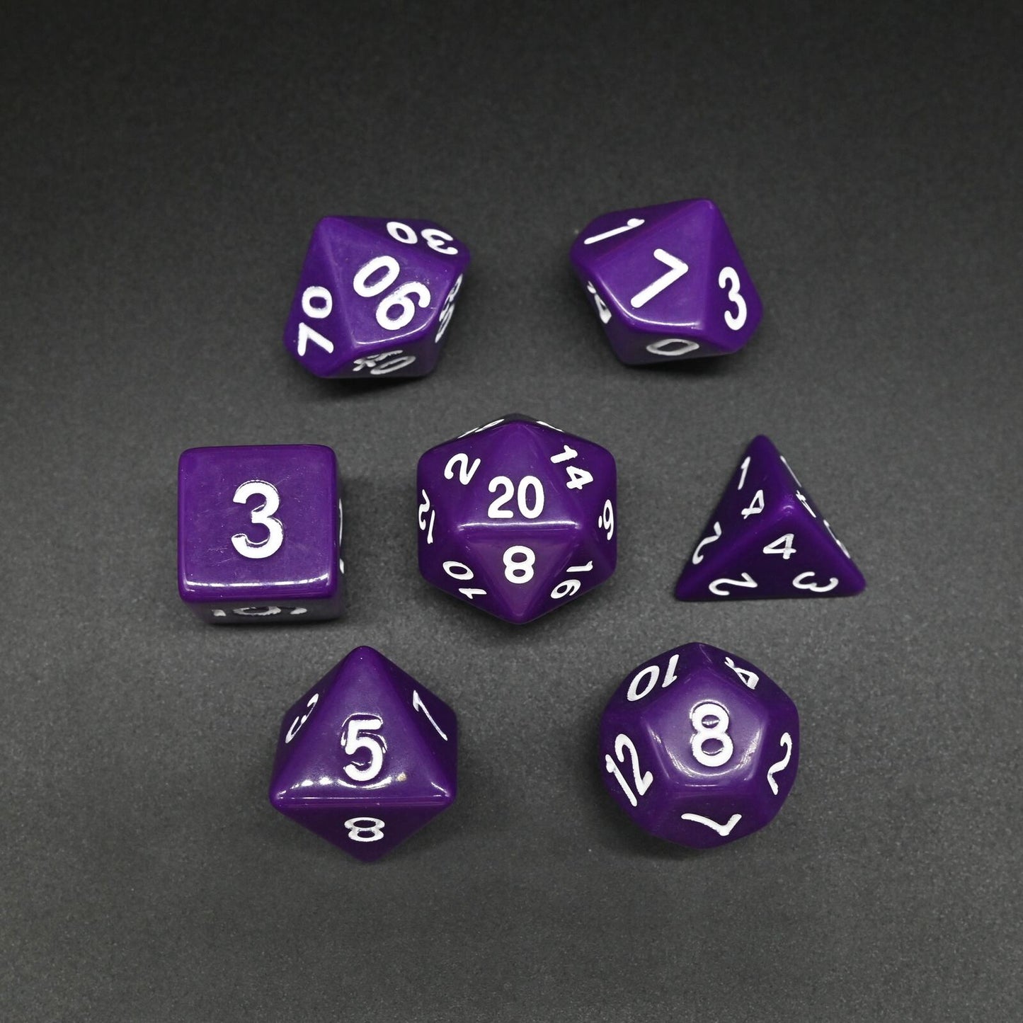 Solid Series - Set med 7 RPG-tärningar