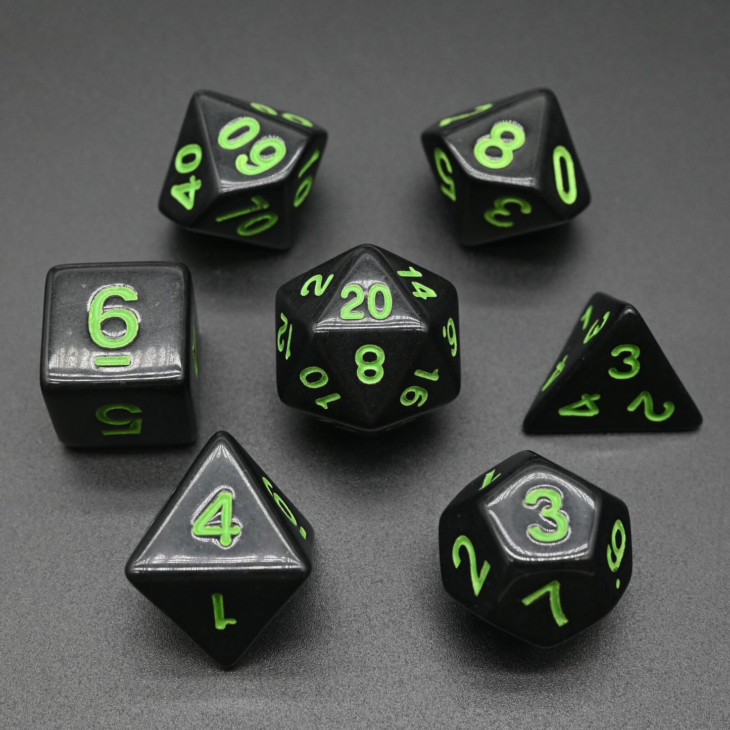 Black Series - Set med 7 RPG-tärningar