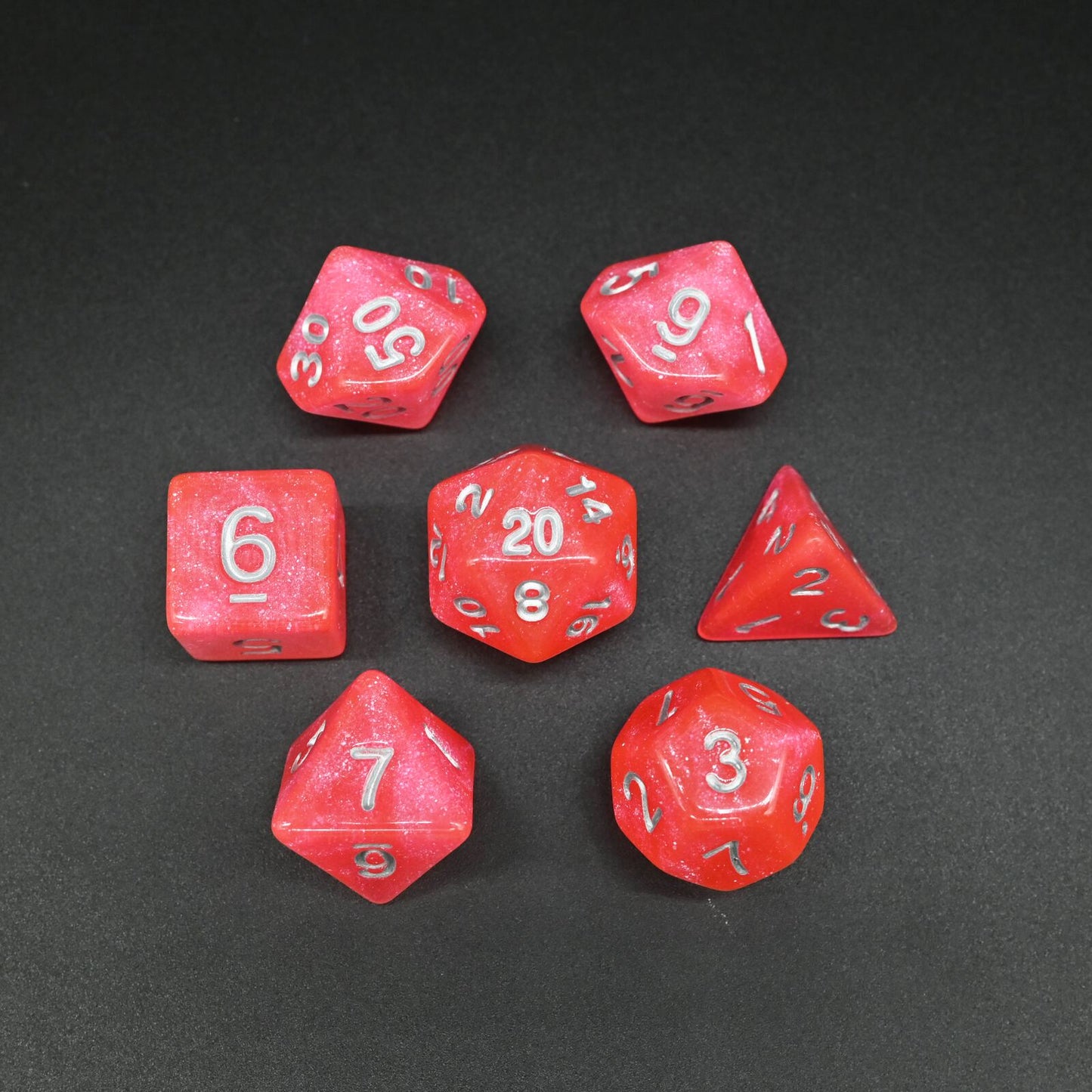 Starry Series - RPG-set med 7 tärningar