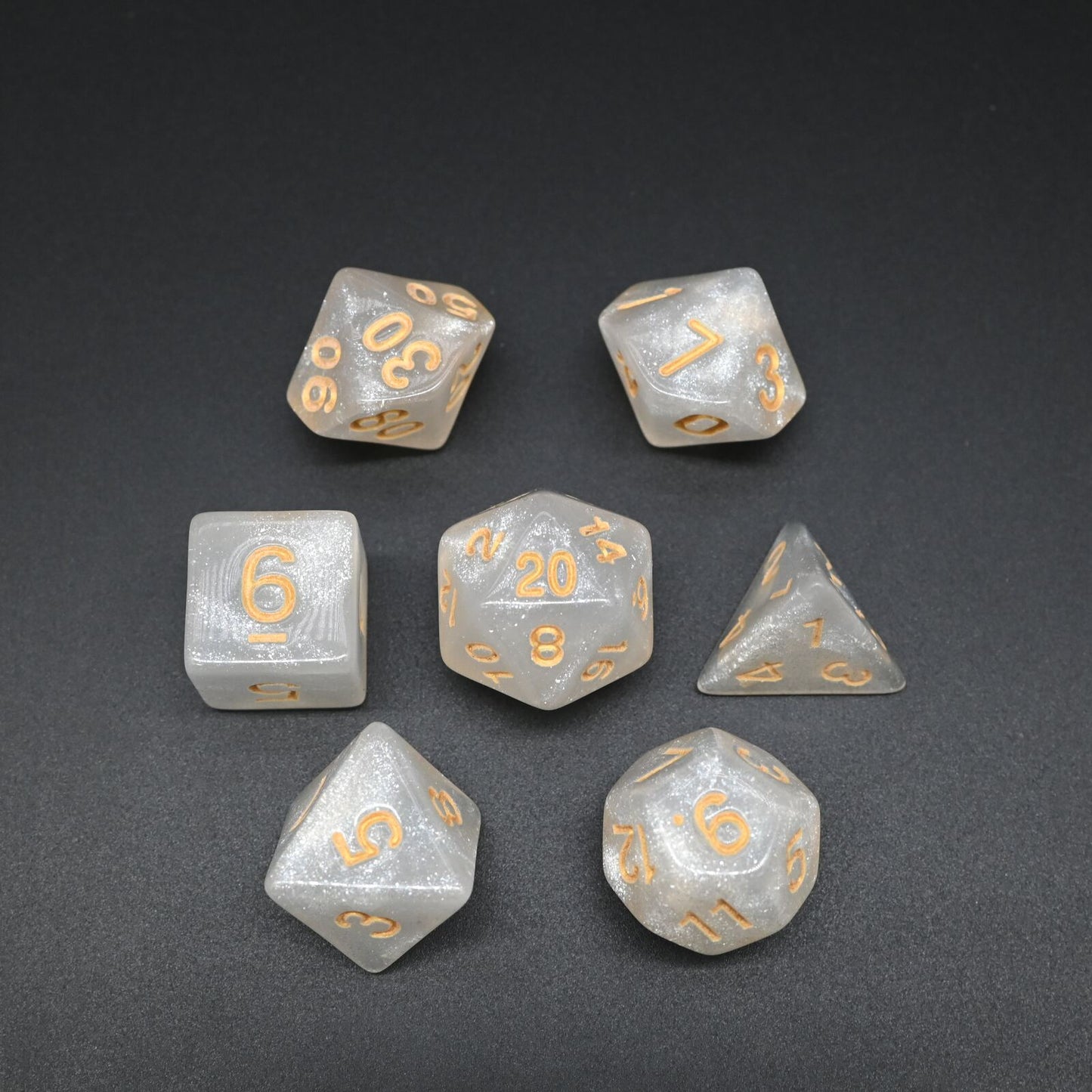 Starry Series - RPG-set med 7 tärningar