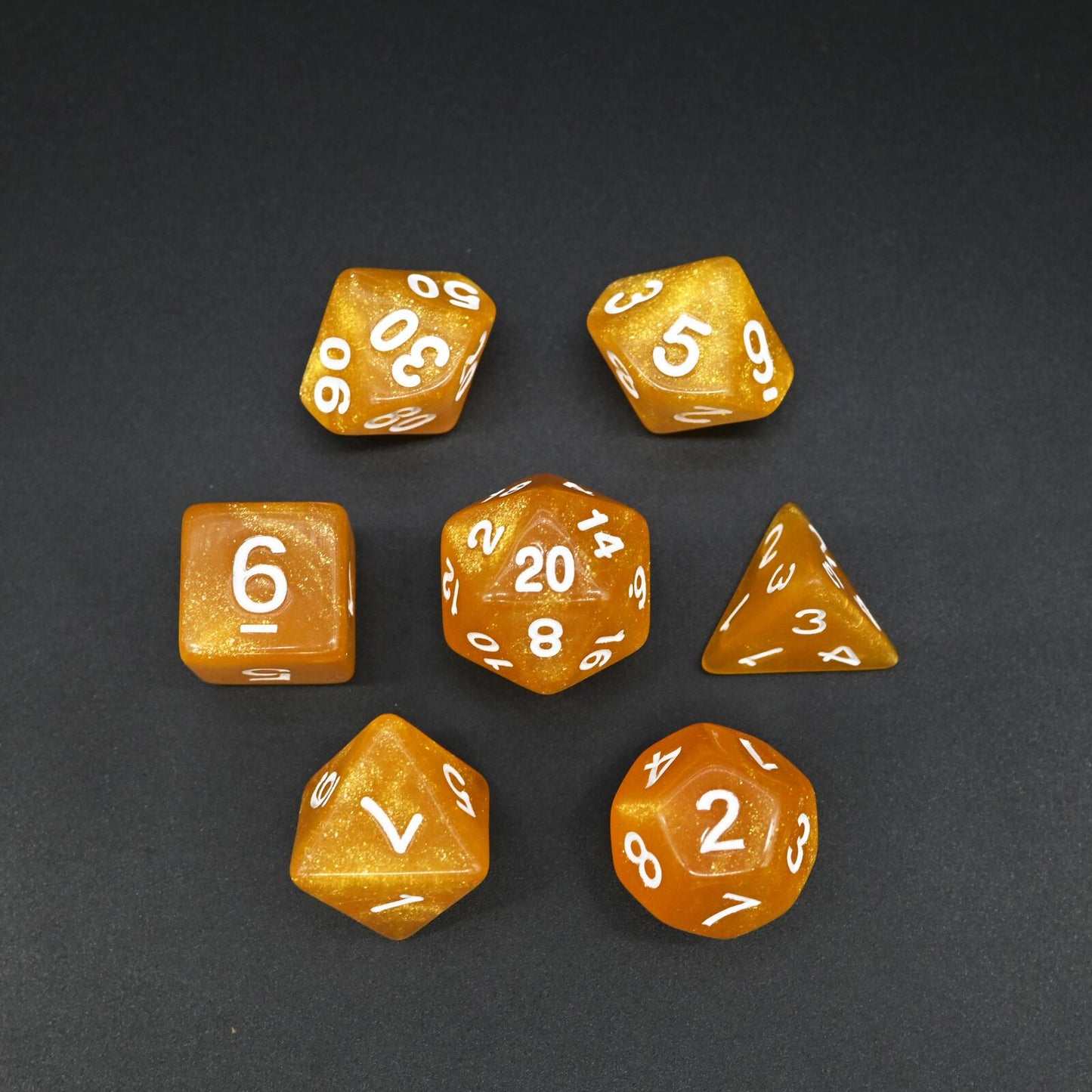 Starry Series - RPG-set med 7 tärningar