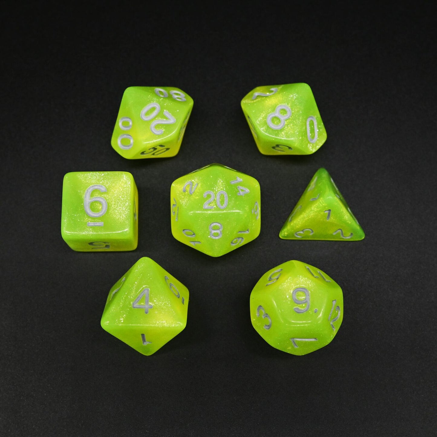 Starry Series - RPG-set med 7 tärningar