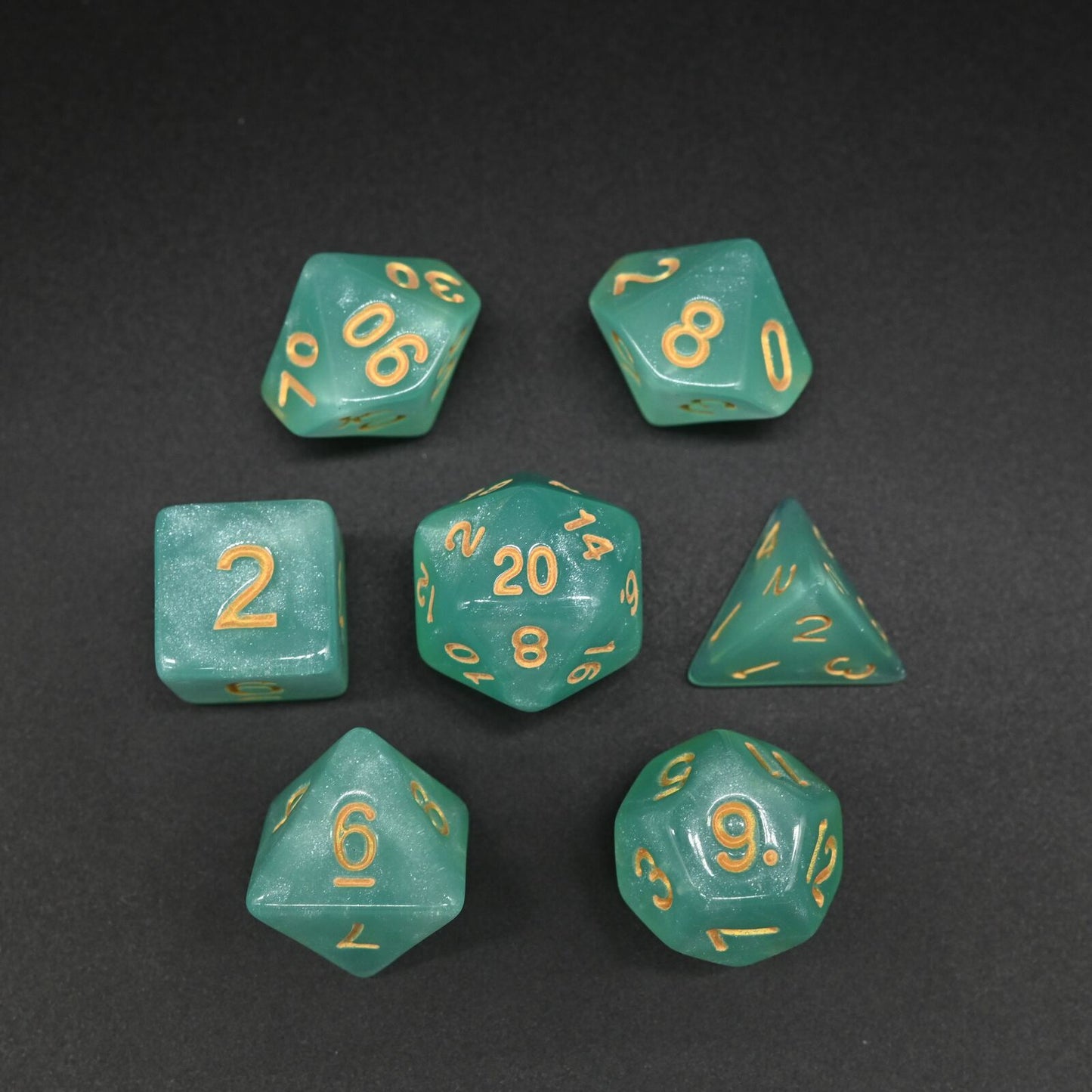Starry Series - RPG-set med 7 tärningar