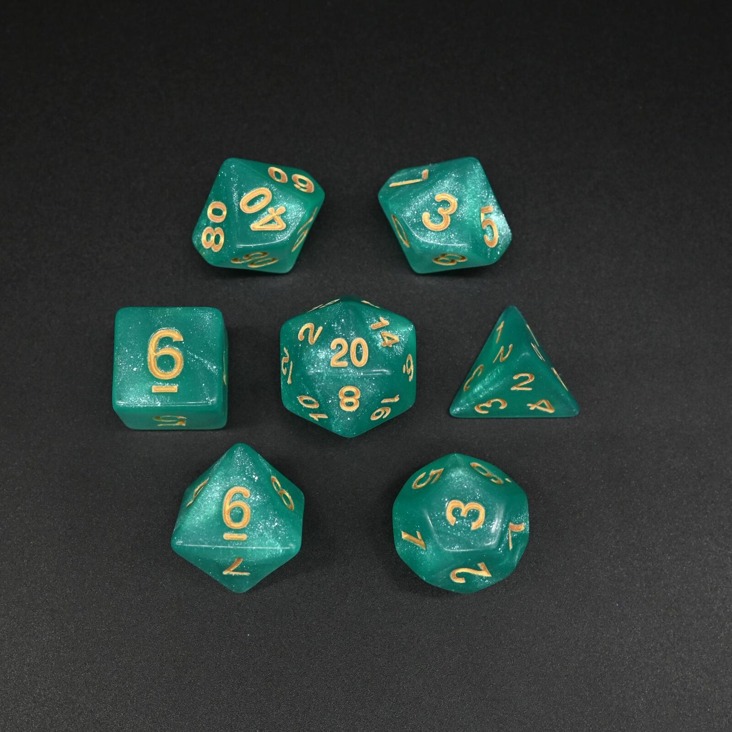 Starry Series - RPG-set med 7 tärningar