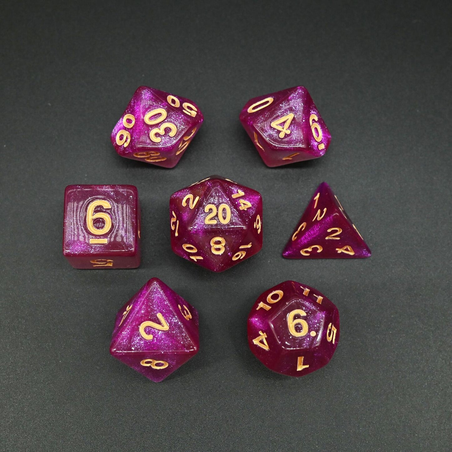 Starry Series - RPG-set med 7 tärningar