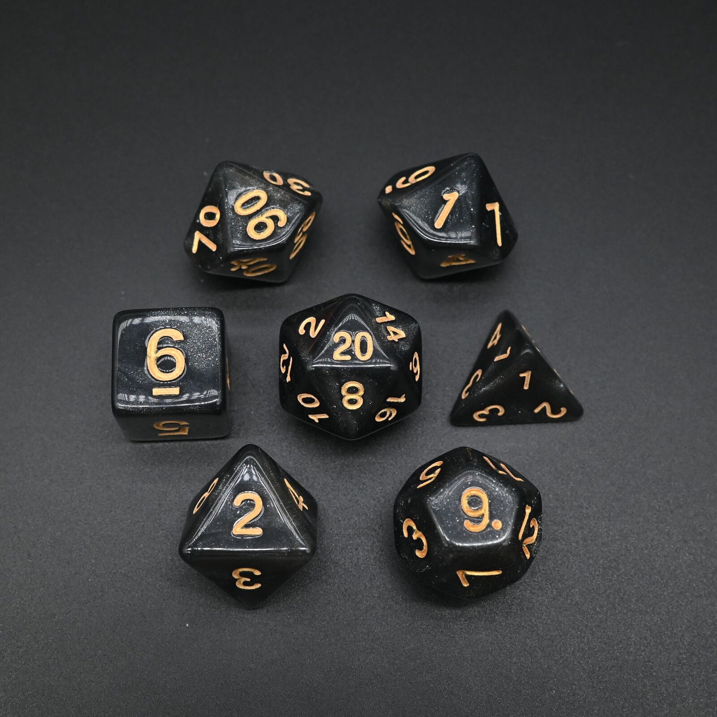 Starry Series - RPG-set med 7 tärningar