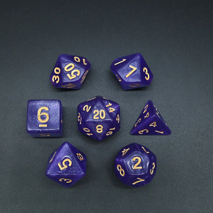 Starry Series - RPG-set med 7 tärningar