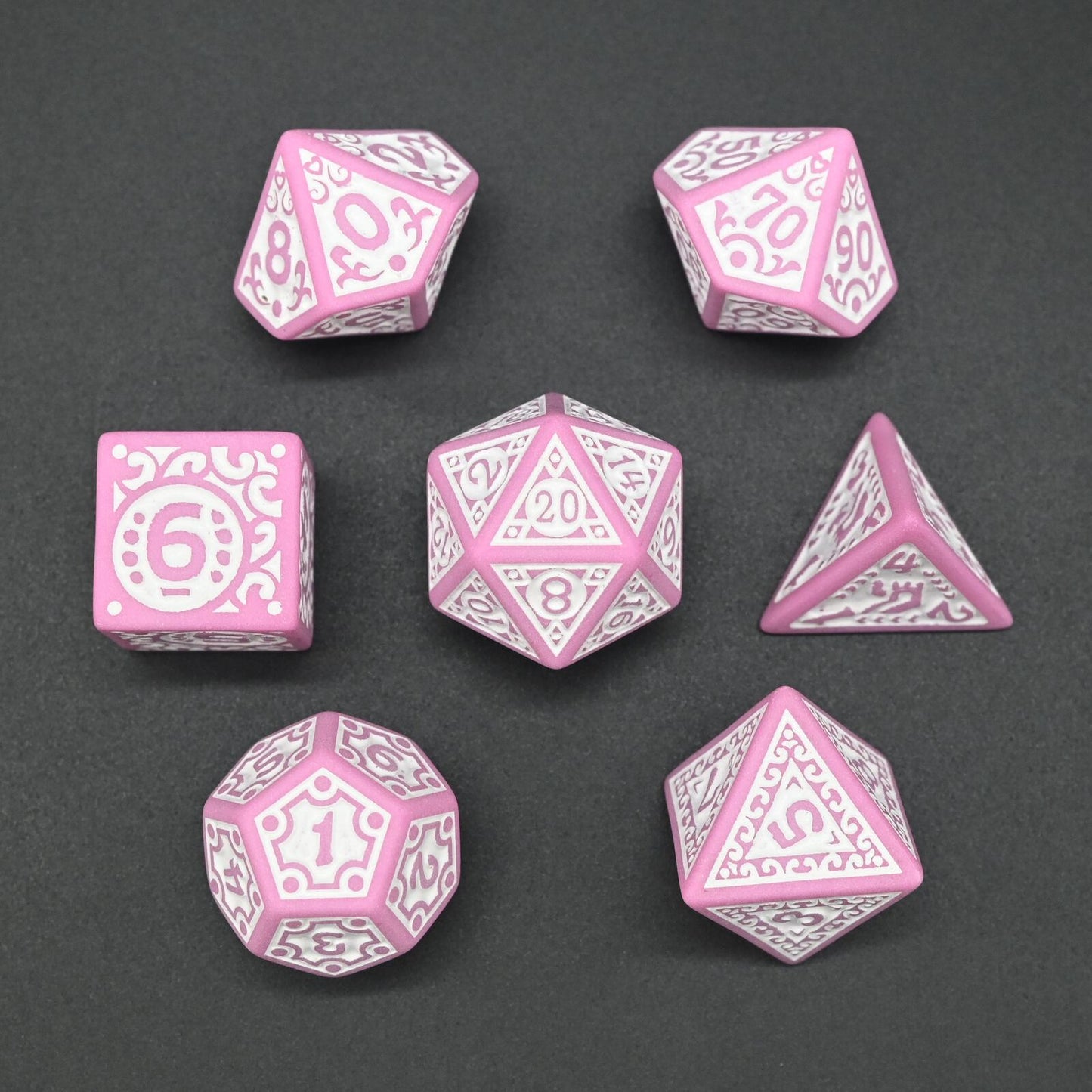 Ornate Series - RPG-set med 7 tärningar