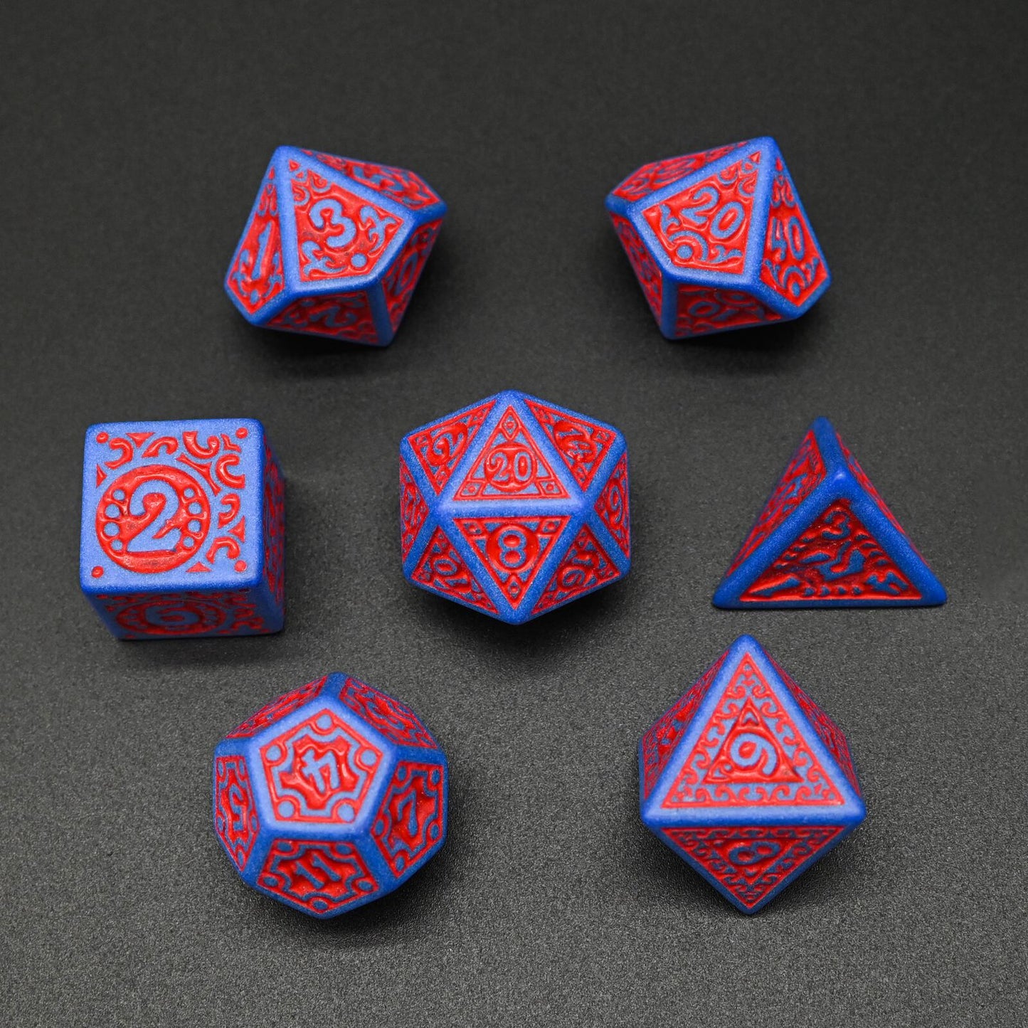 Ornate Series - RPG-set med 7 tärningar