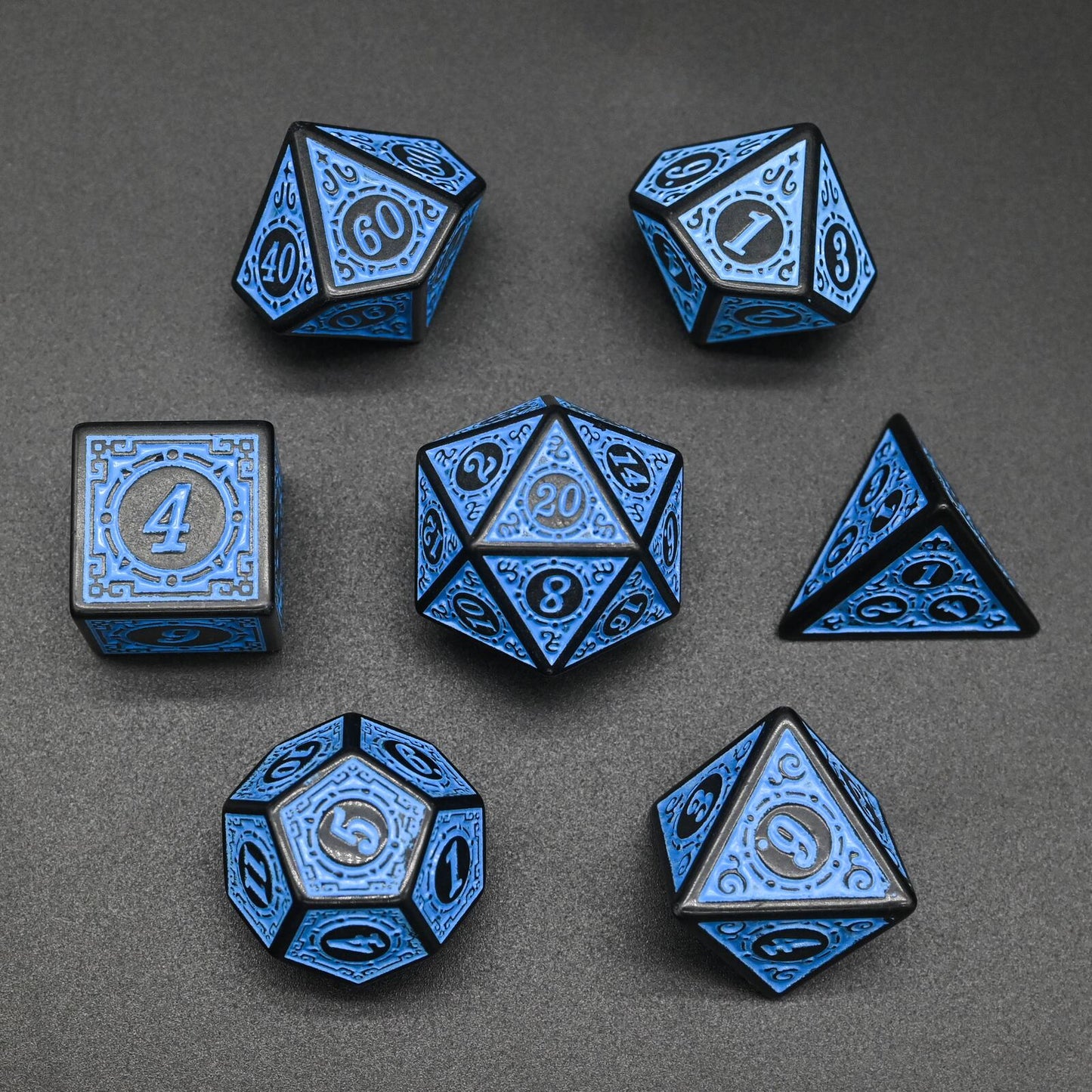 Floral Series - RPG-set med 7 tärningar