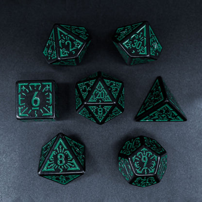 Dawn Star Series - Set med 7 RPG-tärningar