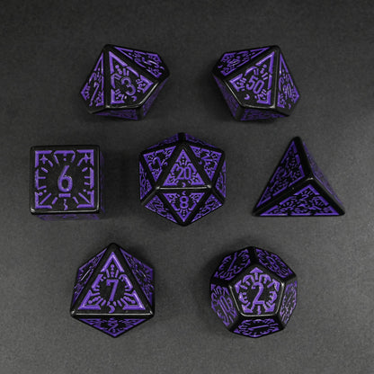 Dawn Star Series - Set med 7 RPG-tärningar