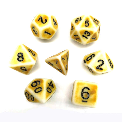 Singed Series - RPG-set med 7 tärningar