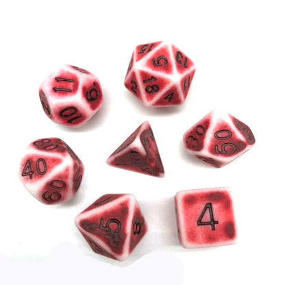 Singed Series - RPG-set med 7 tärningar