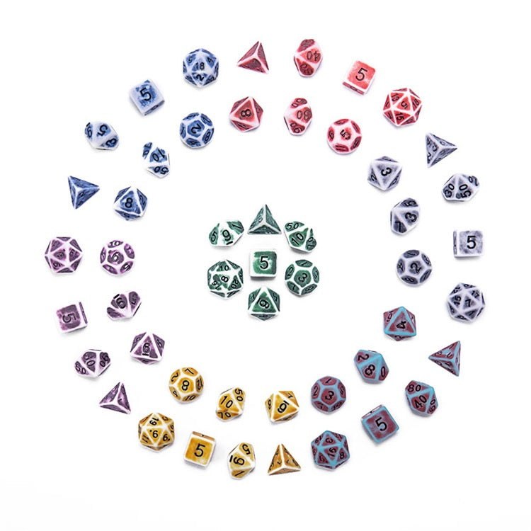 Singed Series - RPG-set med 7 tärningar